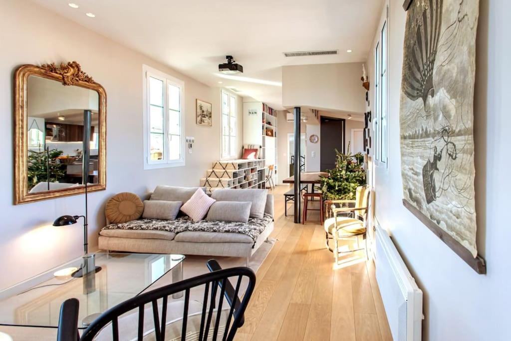 #9 Opera'S Duplex Panoramic Sea View Terrace & Ac 1Min To Beach Nice Exteriér fotografie