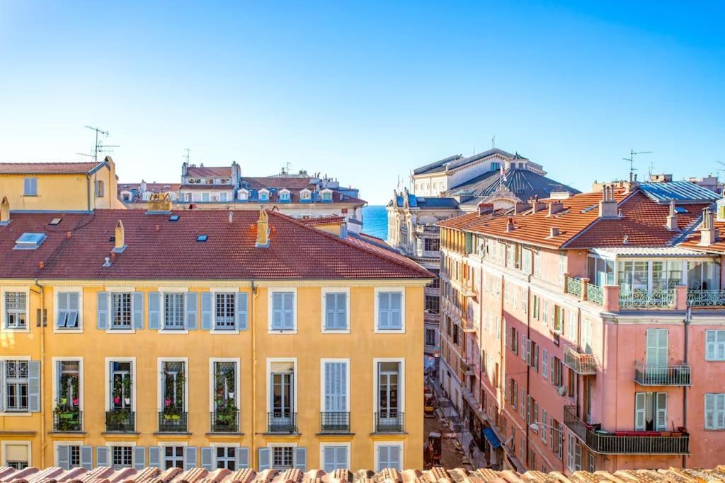 #9 Opera'S Duplex Panoramic Sea View Terrace & Ac 1Min To Beach Nice Exteriér fotografie