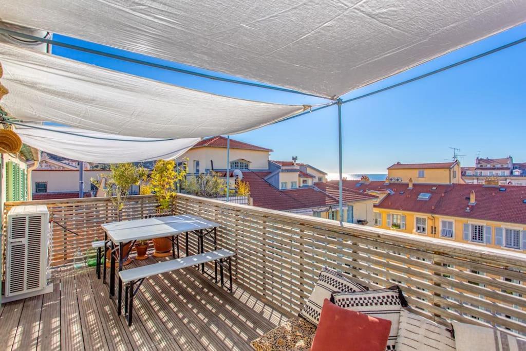 #9 Opera'S Duplex Panoramic Sea View Terrace & Ac 1Min To Beach Nice Exteriér fotografie